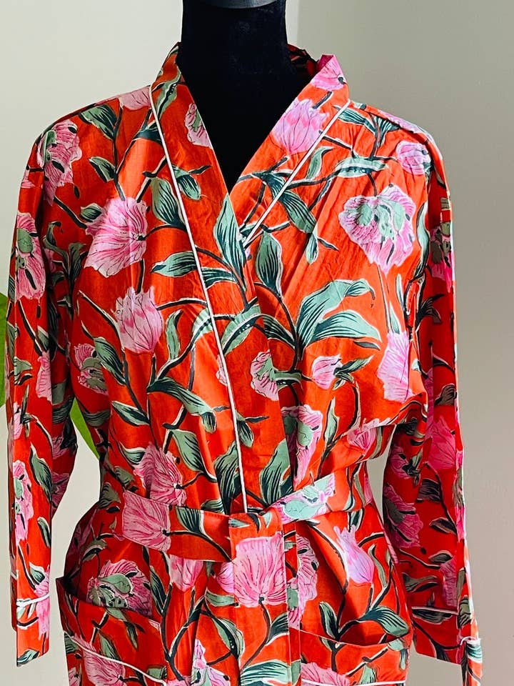 Bata Kimono 100% Algodón para venta al por mayor de AMRANIS