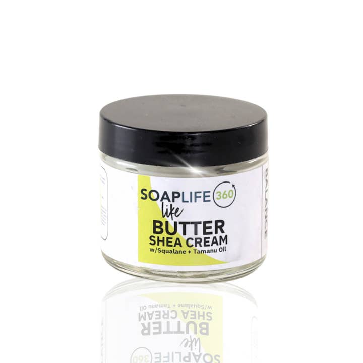 Soaplife360 - Wholesale Body Cream/Lotion - Like Butter Shea Cream – 2 oz Travel-Size Hydrating Cream1
