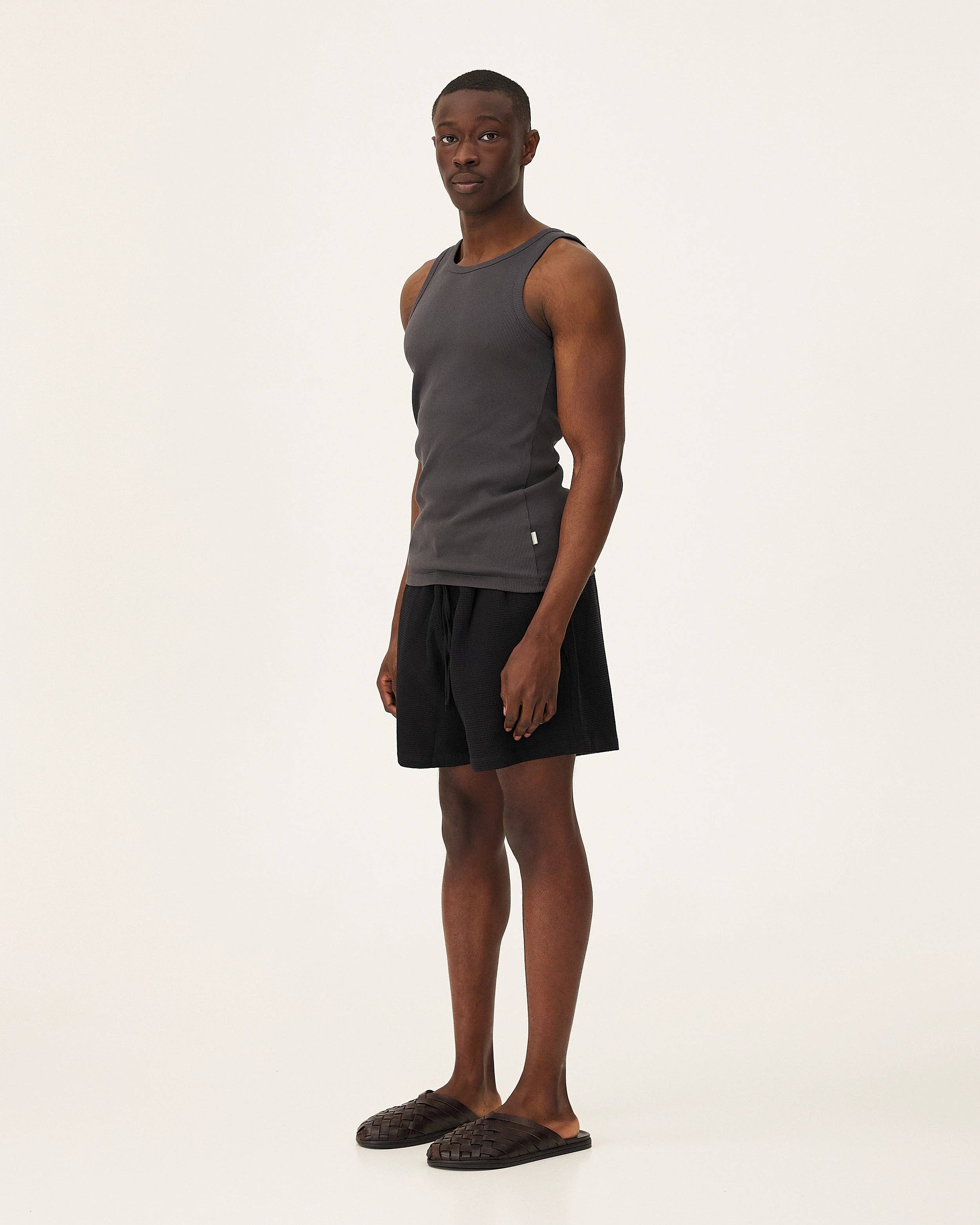 NOYOCO – caveada - Homem por atacado – Camisola Leo Antracite2