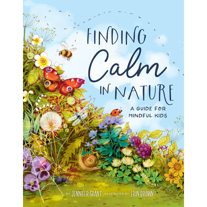 Finding Calm In Nature Hardcover Book for wholesale by Beaming Books