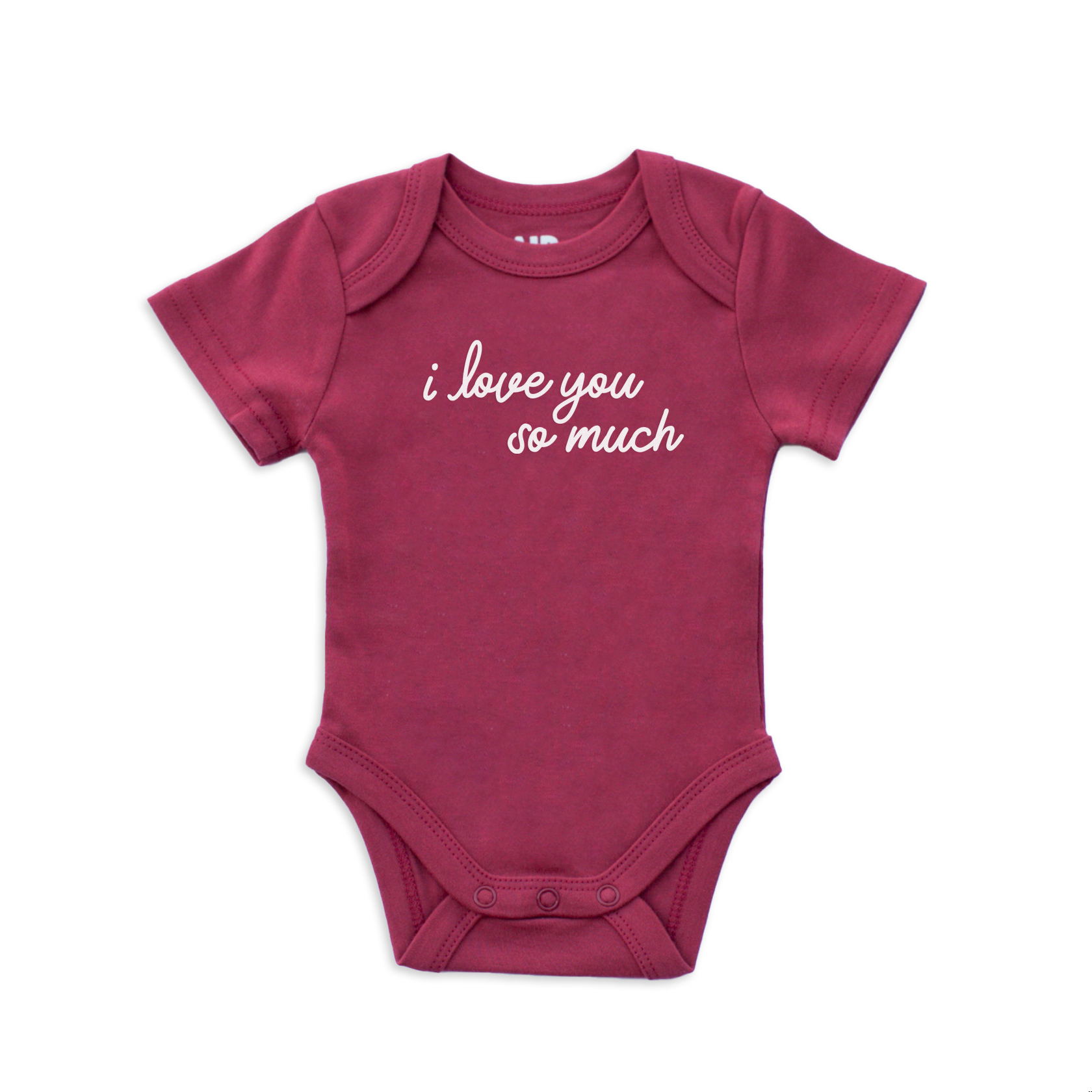 Frankie Jean - Wholesale Bodysuit (Non-Footed) - Baby - i love you so much Onesie13