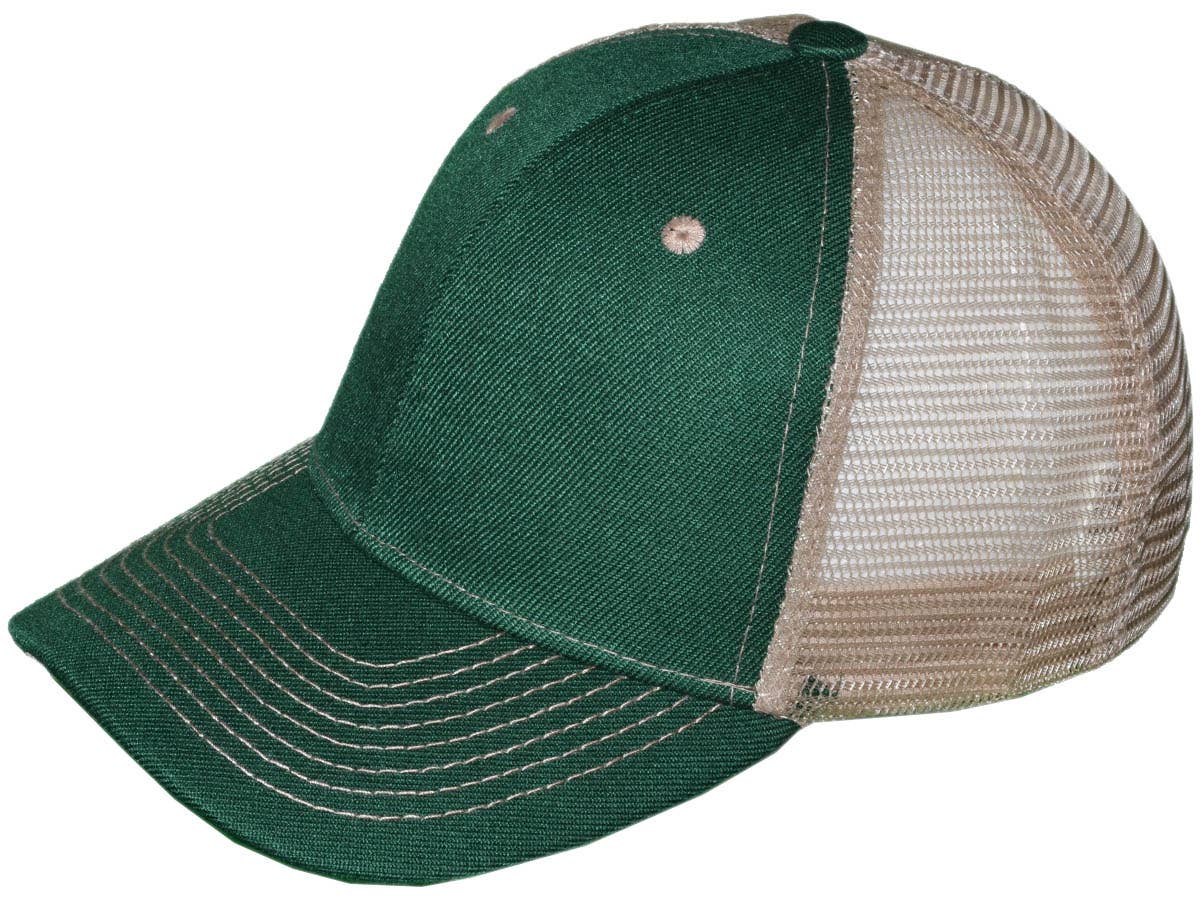 Buck Wholesale - Venta al por mayor Gorra trucker - Unisex - Gorras de camionero en blanco - Gorras BK de malla estructurada99