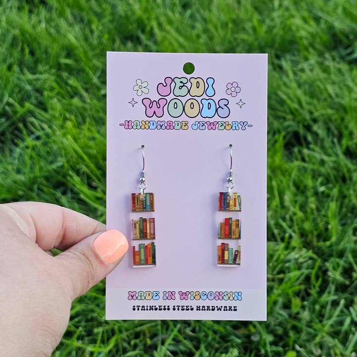 Jedi Woods LLC - Wholesale Dangle Earrings - Bookish Earring Dangles