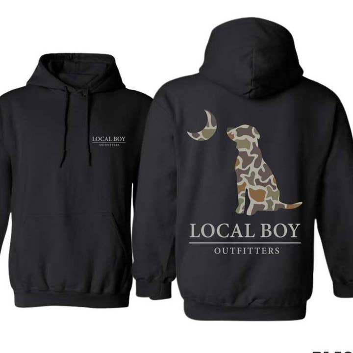 Outfitters Hoodie - Camouflage Dog Outdoor Style for wholesale by TheKingShirt