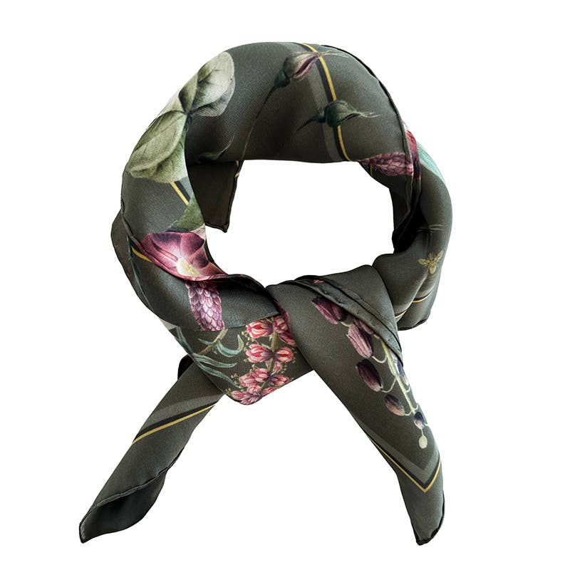 Koustrupco - Wholesale Scarf - Women's - Silk scarf - Blossom Garden - 50 x 50 cm1