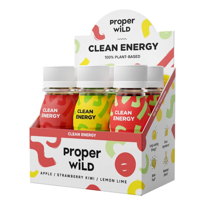 Proper Wild - Wholesale Sports/Energy Drink - Proper Wild Shot 6-Pack
