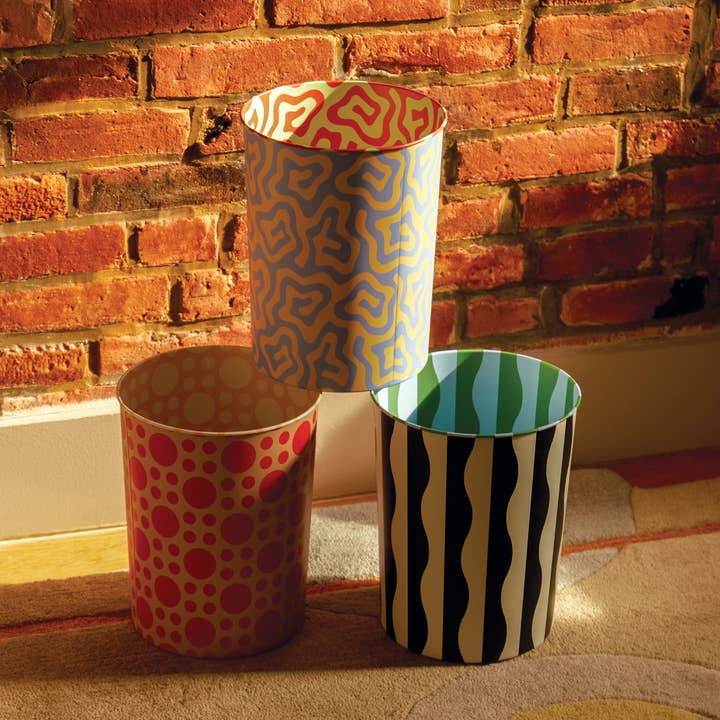 Areaware - Wholesale Trashcan/Trash Bin - Pattern Bin6