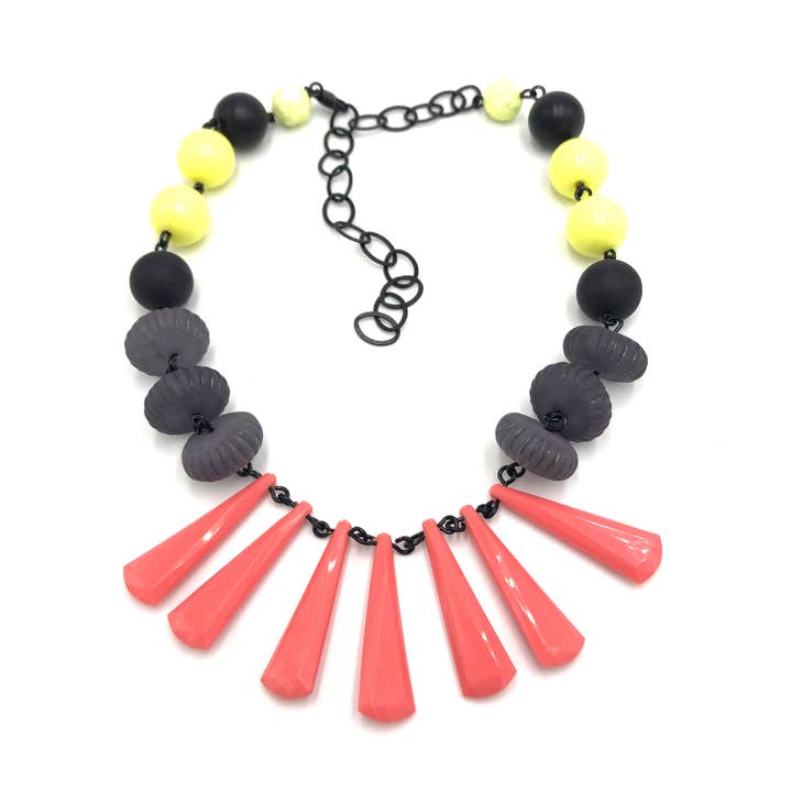 Pop of Brights Amelia Necklace for wholesale by Leetie Lovendale