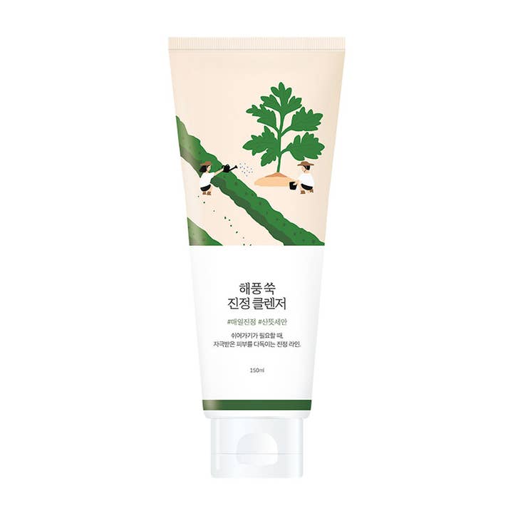 Exod International - Wholesale Facial Cleanser - Round Lab Mugwort Calming Cleanser 150ml