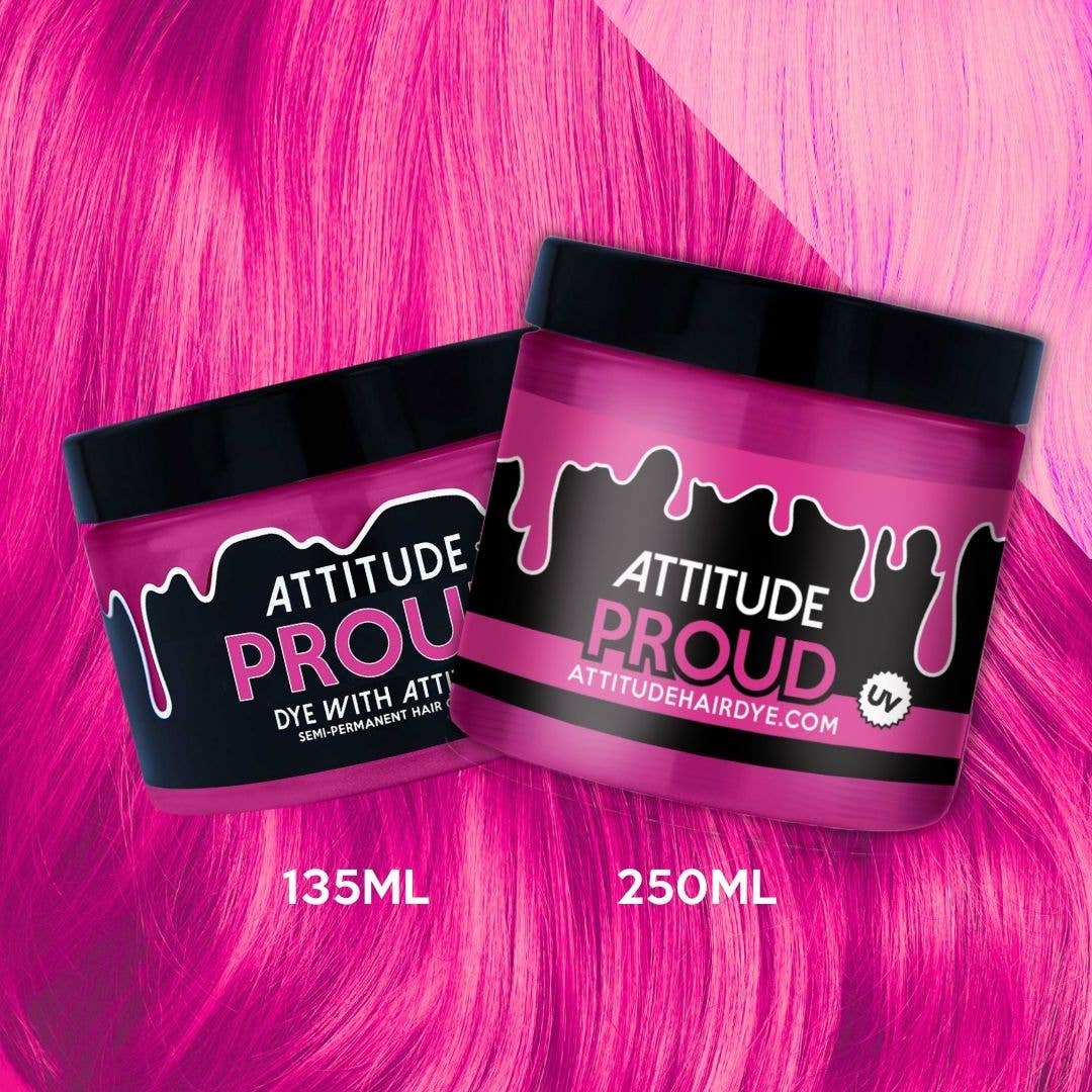 Attitude Hair Dye - Wholesale Haarverf - Proud UV Roze Haarverf - Veganistisch en dierproefvrij3