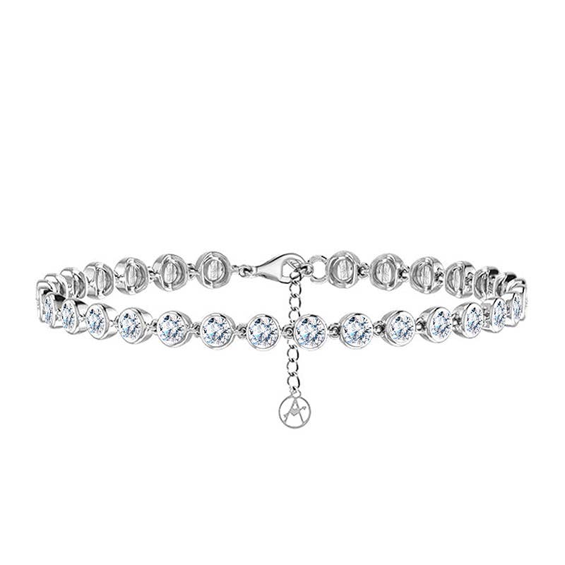 AMORINO SRL - Vendita all'ingrosso Bracciali tennis - BRACCIALE PUNTI LUCE CON ZIRCONE - YC2588B2840