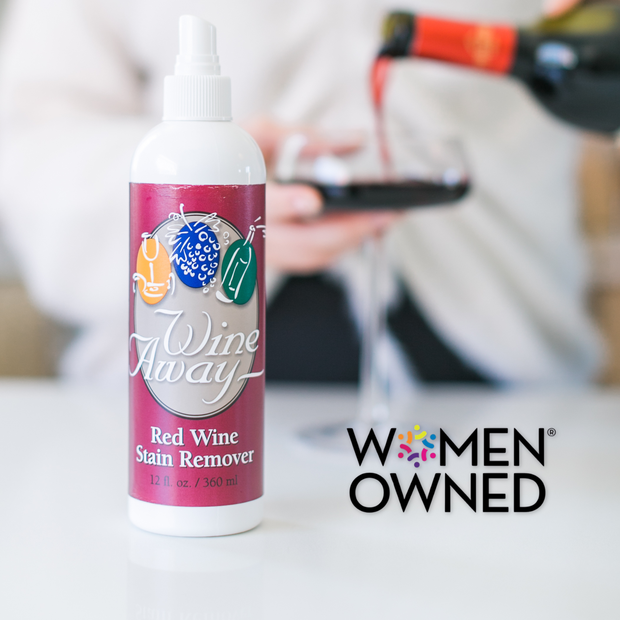 Wine Away - Wholesale Stain Remover - Wine Away Red Wine Stain Remover  — 12 oz.  11