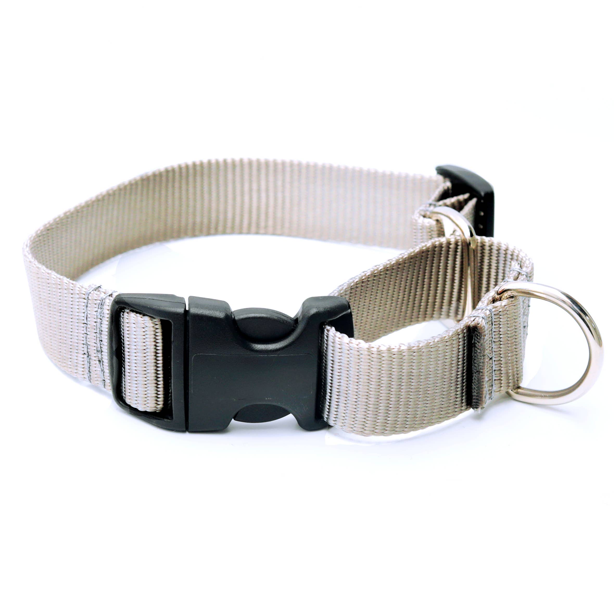 Mimi Green – Großhandel Haustierhalsband – Hund – Nylon-Martingal-Schlaufen-Hundehalsbänder Schnellverschluss2