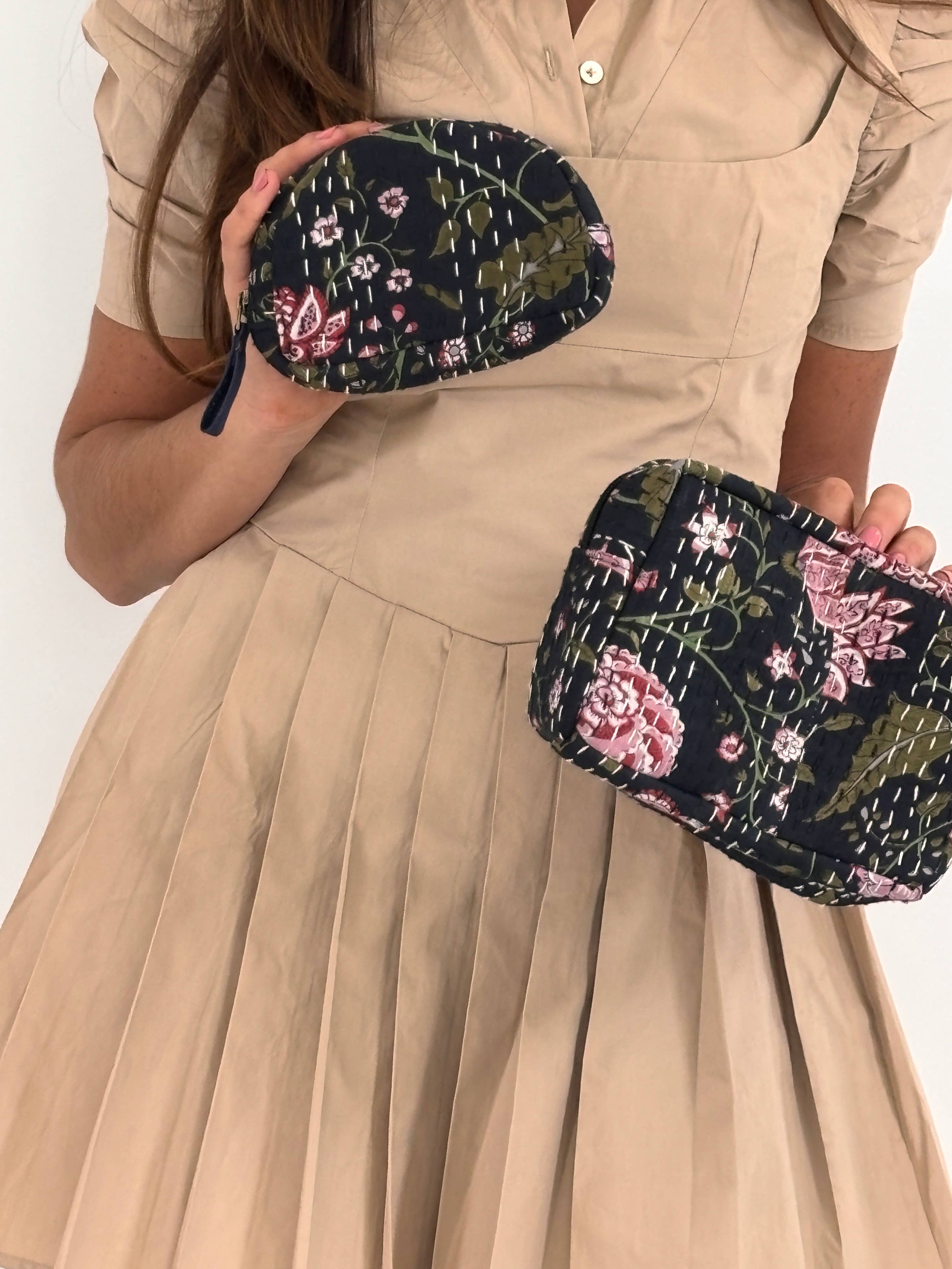 Bolsa Nova Handbags - Wholesale Pouch - Women's - Bolsa Nova x Jen Stock Mini Oval Pouch2