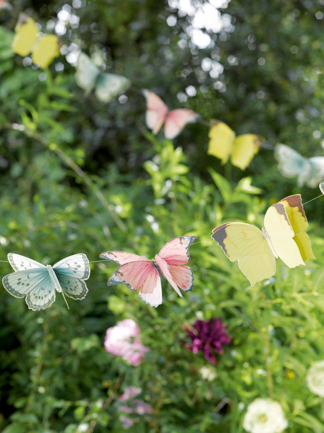 Talking Tables UK – wholesale Bunting/garland – Truly Fairy Butterfly Bunting2