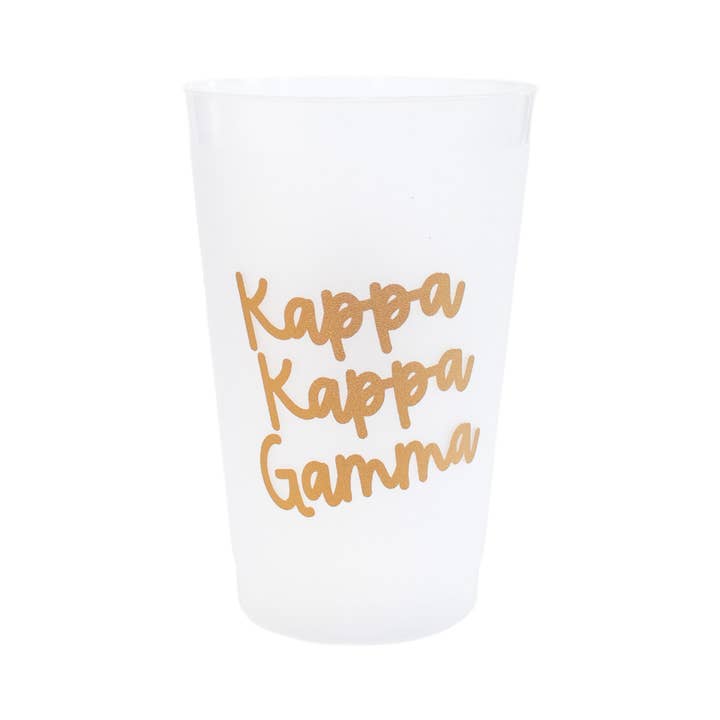 Duo Threads - Wholesale Disposable Cup - Kappa Kappa Gamma Stay Golden Sorority Stadium Cup1
