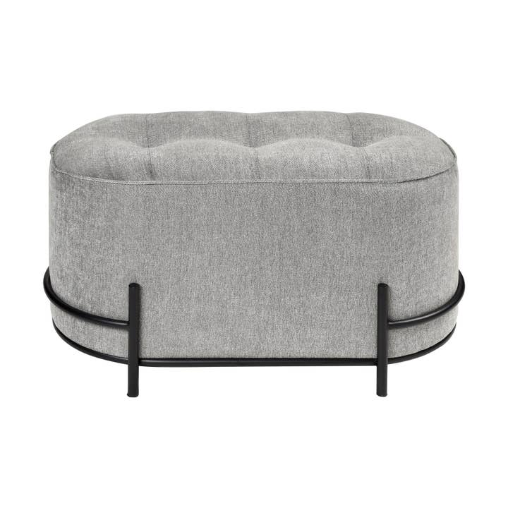 Brida Ottoman for wholesale by Atlas Lighting and Home