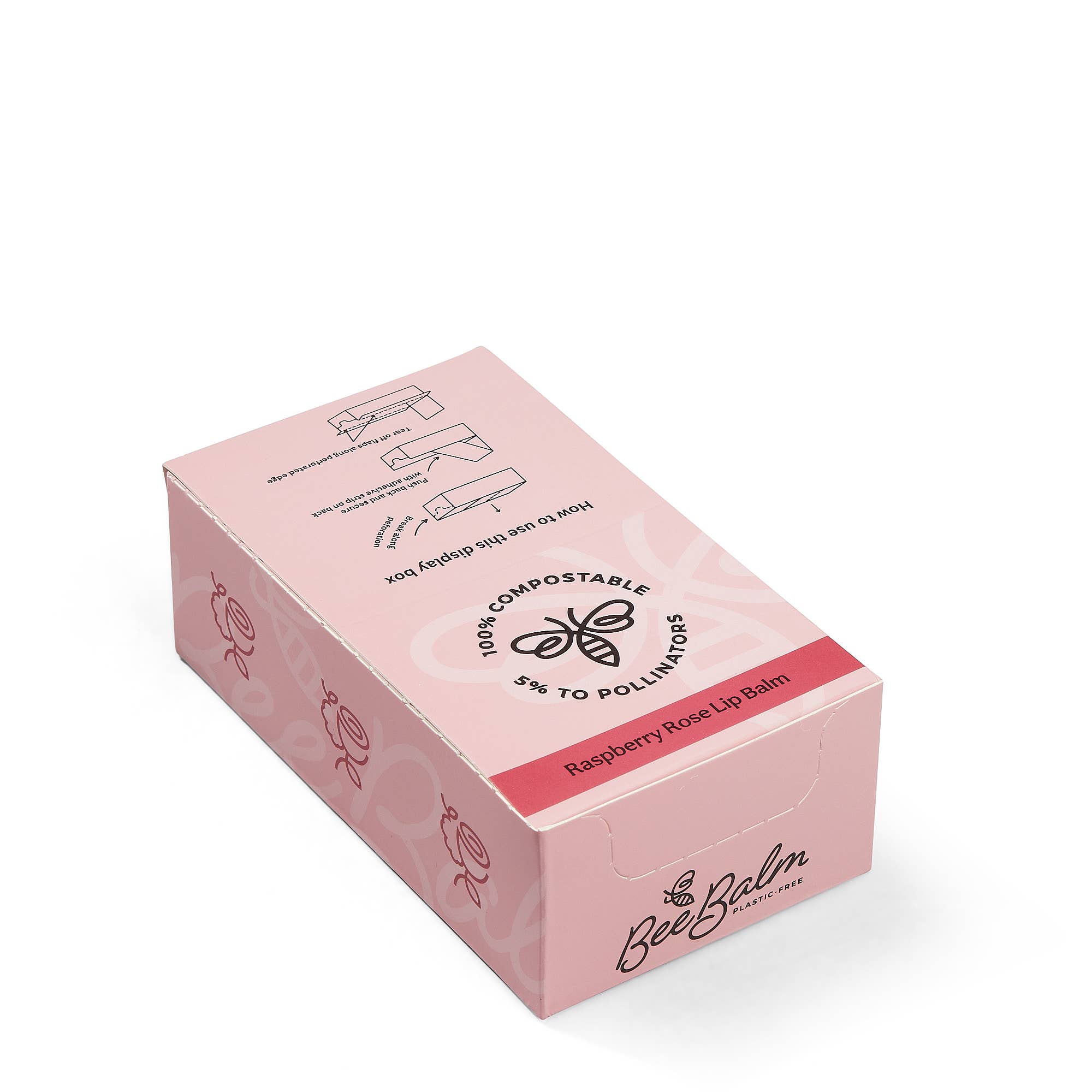 Bee Balm Company - Wholesale Lip Balm - Raspberry Rose Lip Balm4