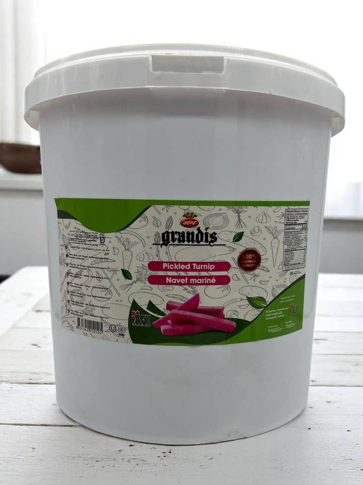 Grandis Navet Mariné – Seau de Restauration en Vrac (10 kg Net) pour la vente par Grandis