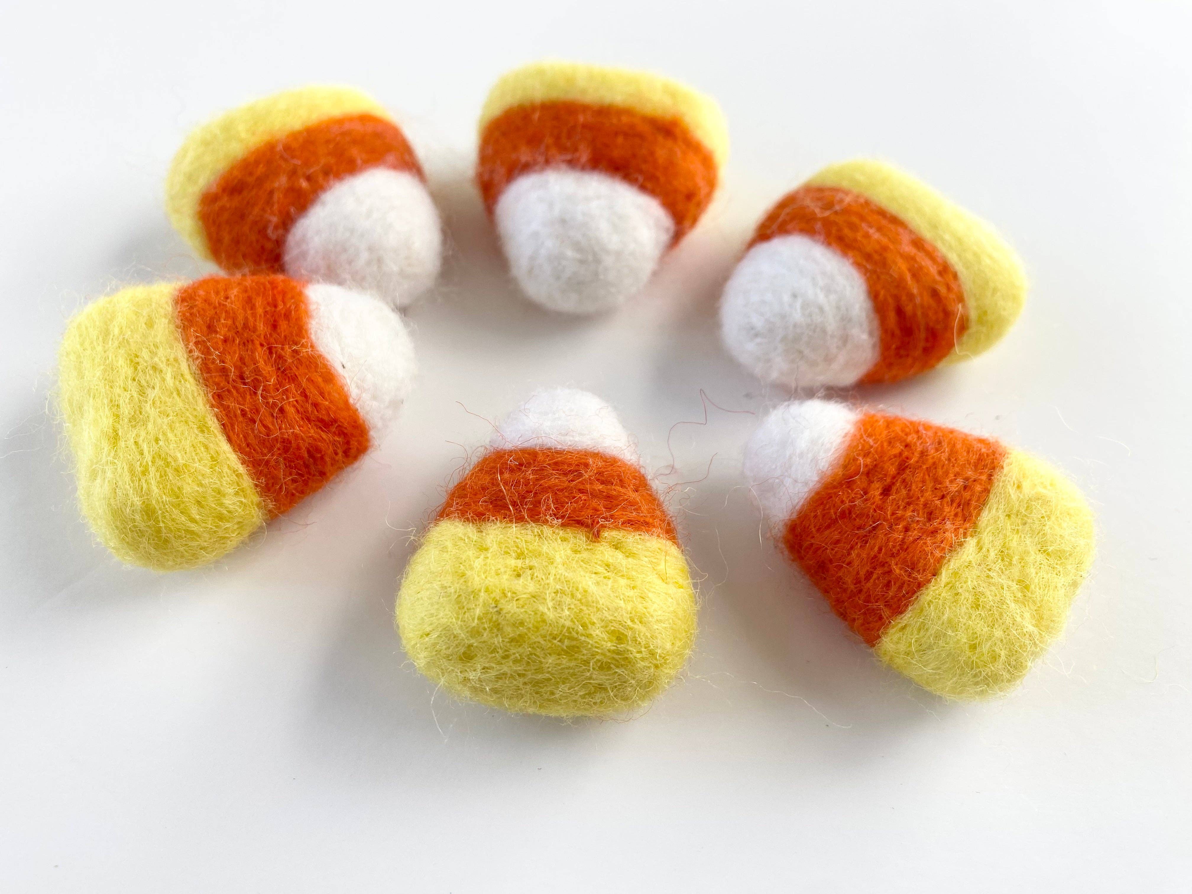 Wool Jamboree - Wholesale Pet Toy - Cat - Felt Candy Corn or Ghost Toy8