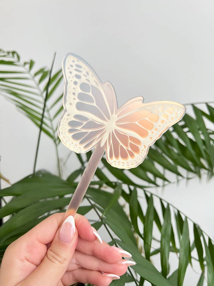 Butterfly Iridescent Garden Stake for wholesale by taelormade