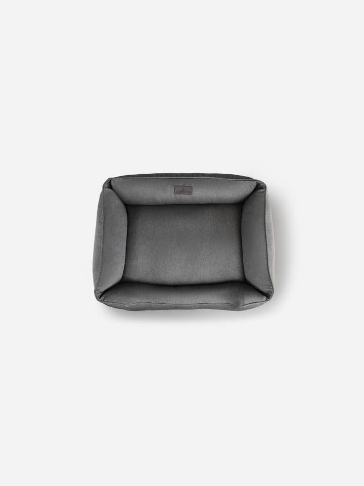 Lit pour chien en coton gris pour la vente par Chester & Lee