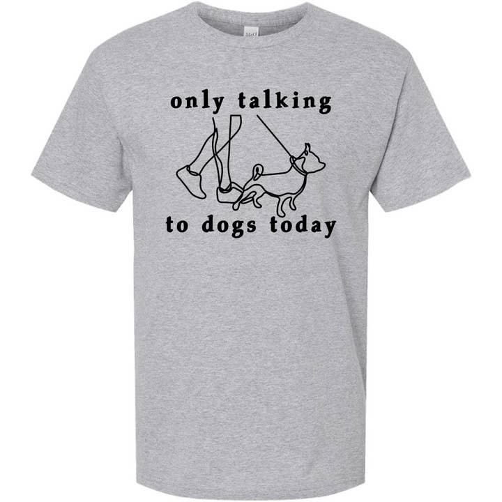 T-shirt "Only Dogs" pour la vente par Jailbird Designs