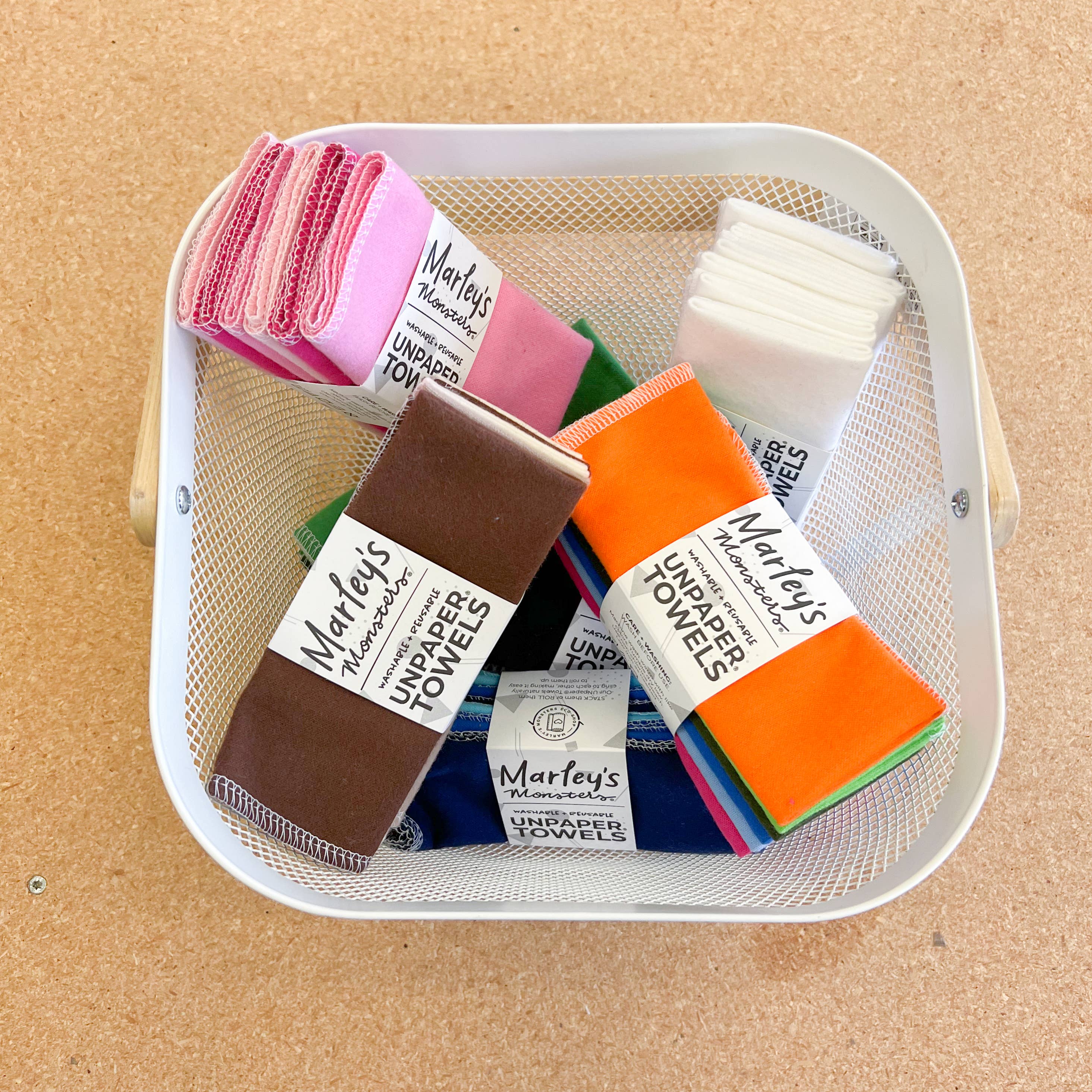 Marley's Monsters – wholesale Paper towels – UNpaper® Towel Refill Packs: Rainbow and Color Mixes1