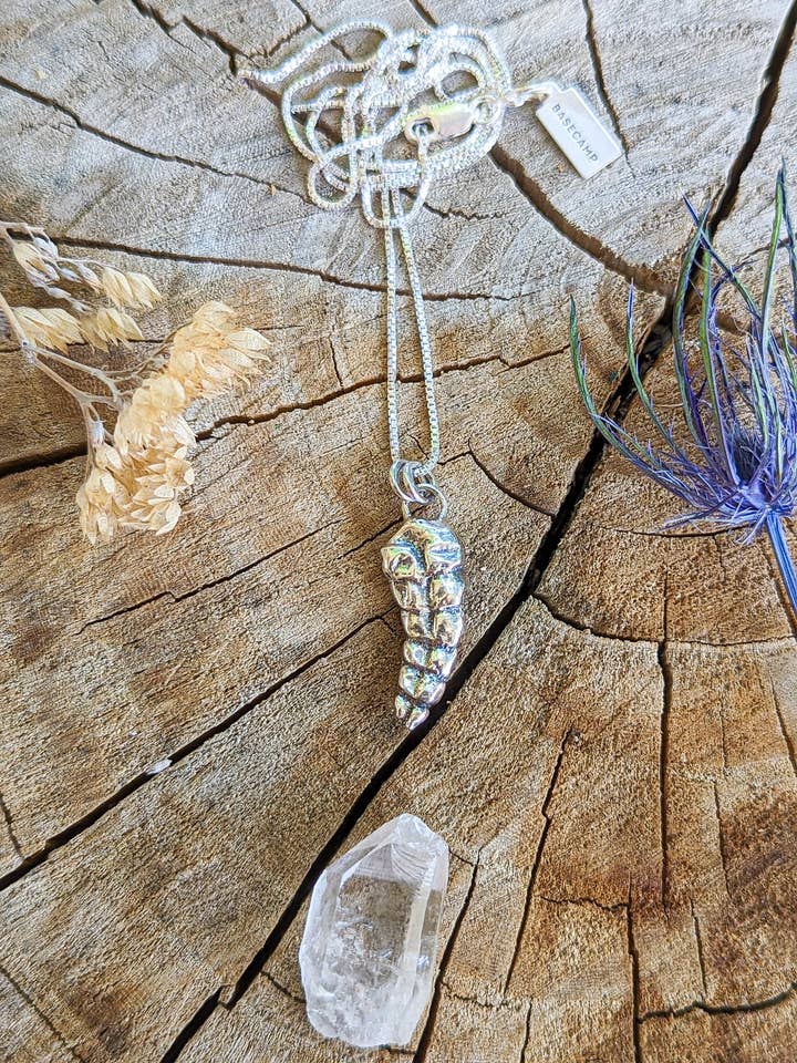 Rattlesnake Tail Necklace for wholesale by Basecamp Jewelry