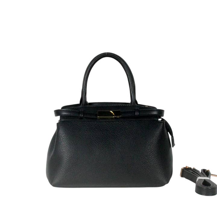 MIA LAROUGE - Wholesale Top Handle Bag - Women's - HAND BAG WITH SHOULDER STRAP.