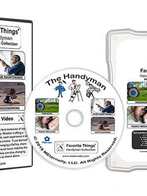 Dementia Friendly - Handyman DVD with Photo & Activity Cards for wholesale by MEternally