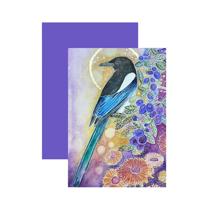 Cartolina doppia 'Ekster' per la vendita all'ingrosso da parte di Reflection of a Soul