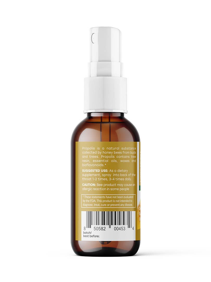Vando Naturals – Großhandel Nahrungsergänzungsmittel/Vitamin zum Einnehmen – Propolis & Herb Halsspray 1 fl. oz.2