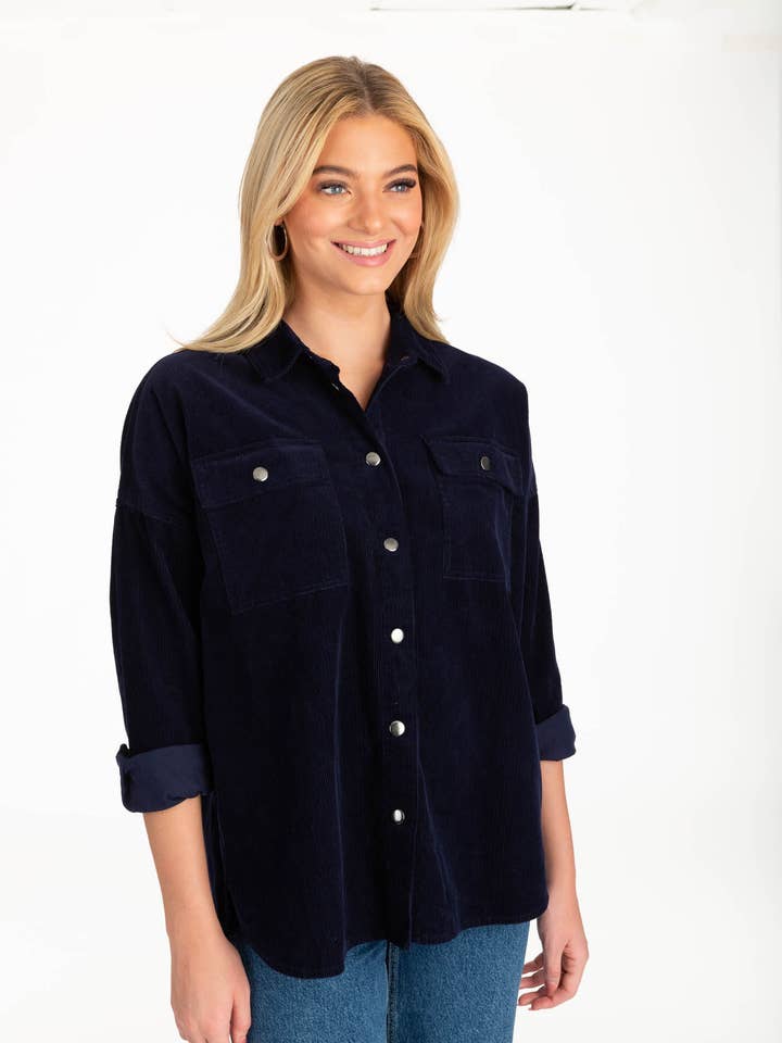 CORDUROY SHACKET för wholesale av Given Kale