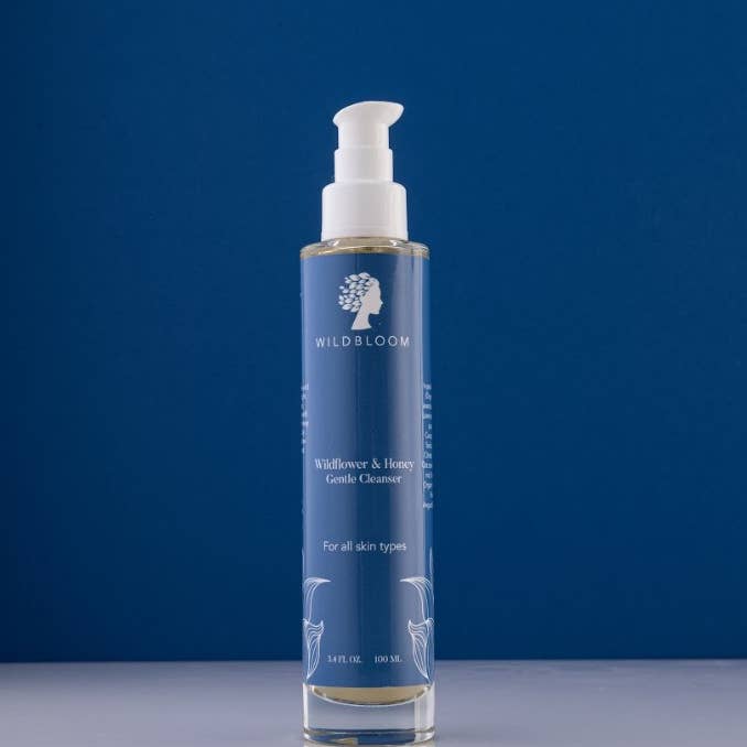 Wildflower + Honey Face Cleanser for wholesale by WildBloom Skincare