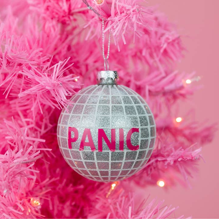 Chez Gagné - Wholesale Ornament - Panic - Disco Ball - Glass Blown Holiday Ornament1
