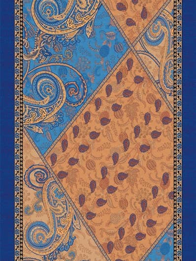 Schal 70*180 Seide Farbe Blau für den Großhandel von L'OFFICIEL SRL