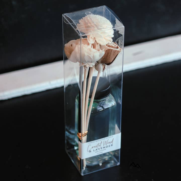 Cedar Mountain Candle - Wholesale Reed Diffuser - WINTER & HOLIDAY: Flower Reed Diffuser