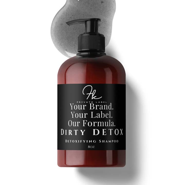 Shampoo - Dirty Detox Entgiftendes Shampoo für den Großhandel von FK Private Label Labs