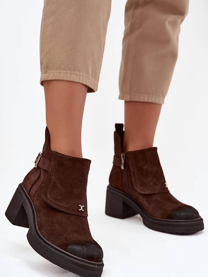 Enkellaarsjes met hak Model 220893 Stap in stijl voor wholesale door Lieber Deem Marktplatz