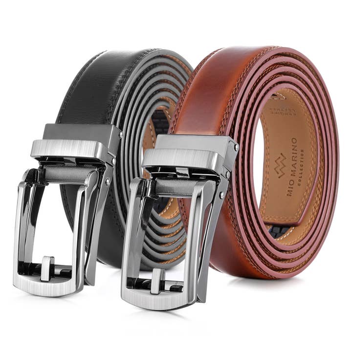 Swank Hasp Linxx Ratchet Belt for wholesale by Mio Marino