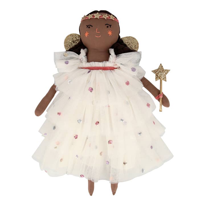 Florence Sequin Tulle Angel Doll for wholesale by Meri Meri