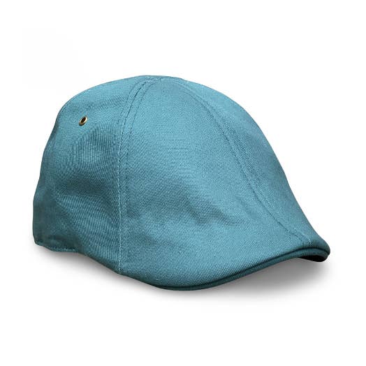 Gorra Boston Sally de The Worker, corte en acero, color verde azulado para venta al por mayor de Boston Scally