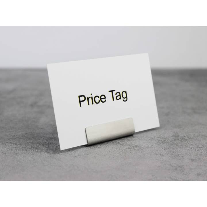 Adroniki - Wholesale Place Card / Place Holder - Brass Price Tag Card Holder - Set of 206