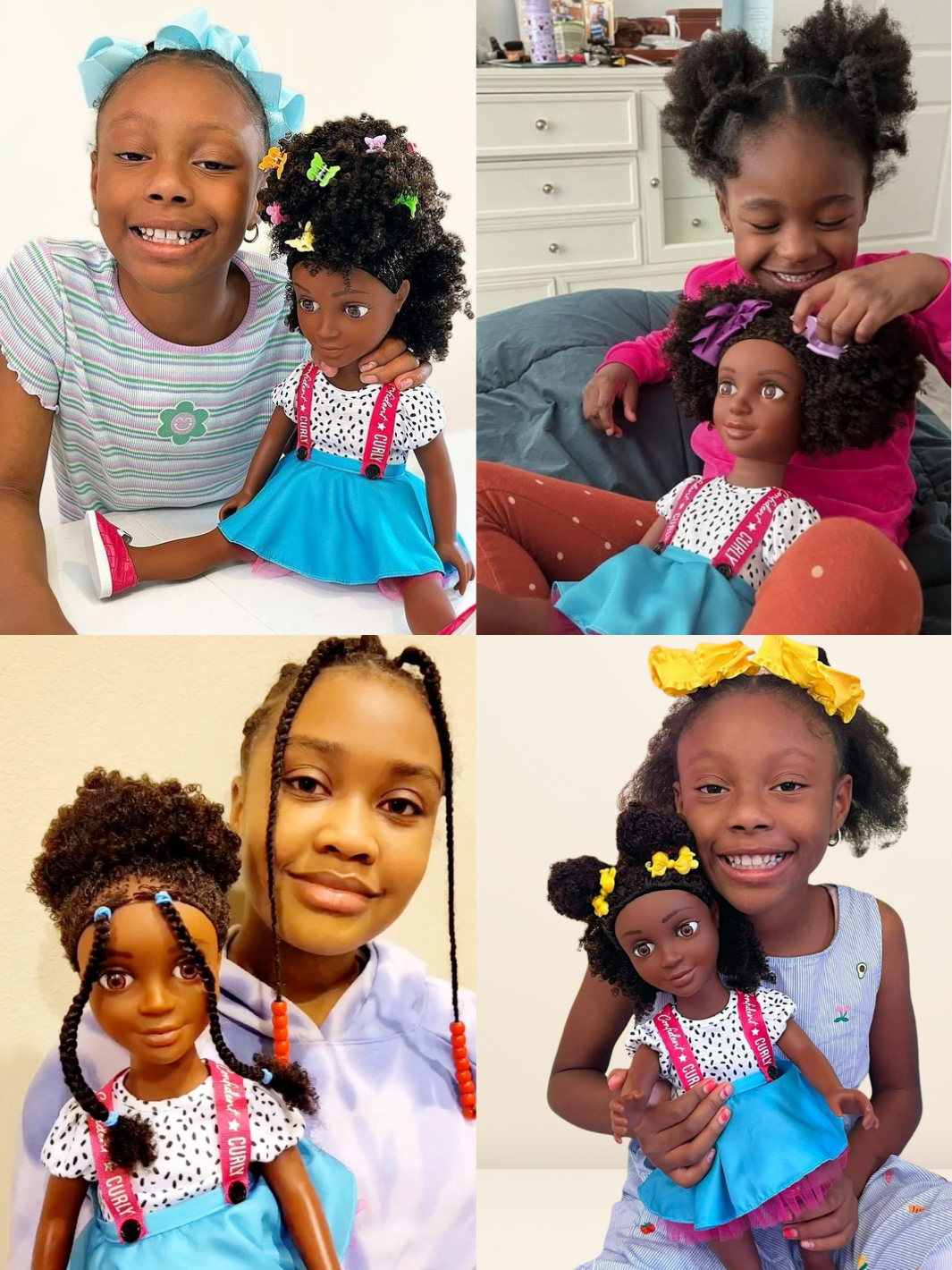 Beautiful Curly Me - Vendita all'ingrosso Bambola - Bambini - Bella Curly Me Bella – Bambola da 18 pollici con capelli ricci naturali3