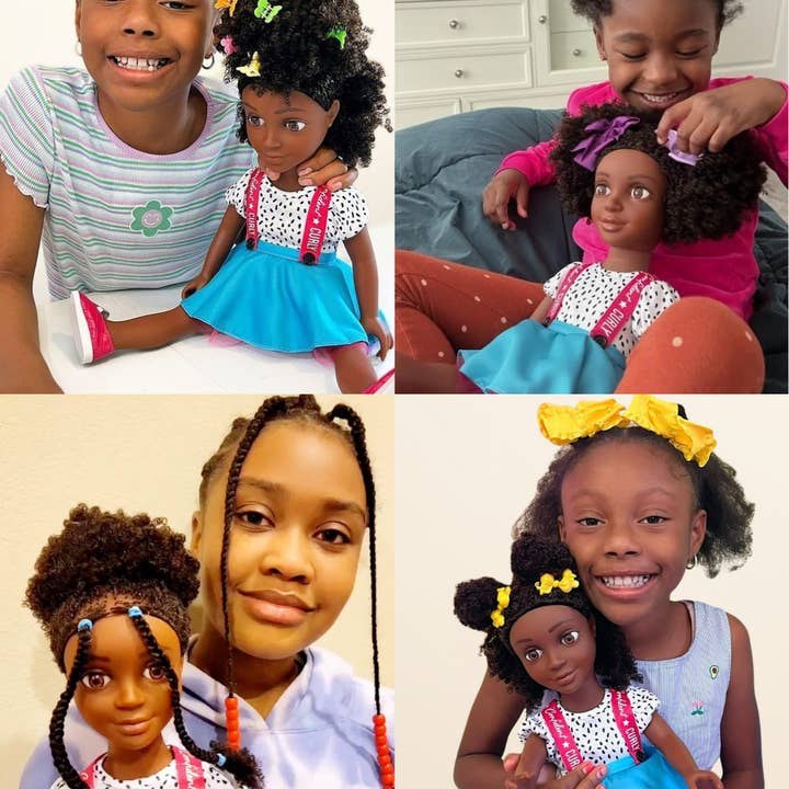 Beautiful Curly Me - Vendita all'ingrosso Bambola - Bambini - Bella Curly Me Bella – Bambola da 18 pollici con capelli ricci naturali3