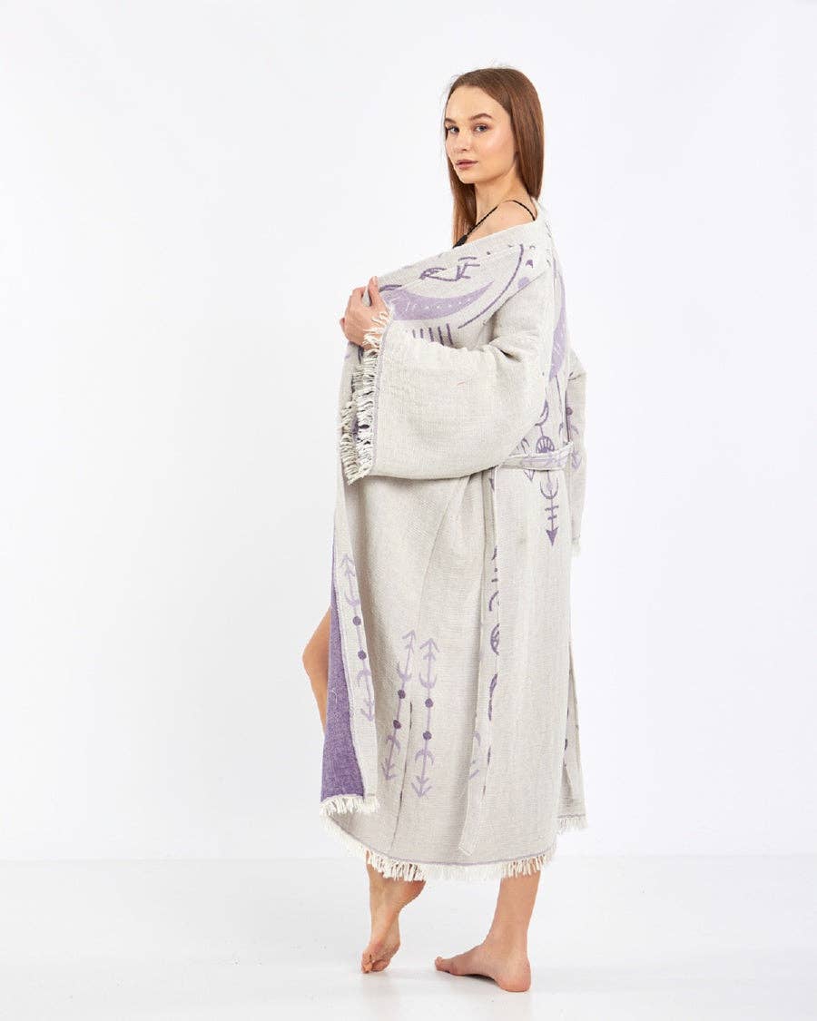 Umays Boho - Wholesale Kimono - Women's - Evil Eye Kimono, Luxury Kimono, Cotton Robe for Women7