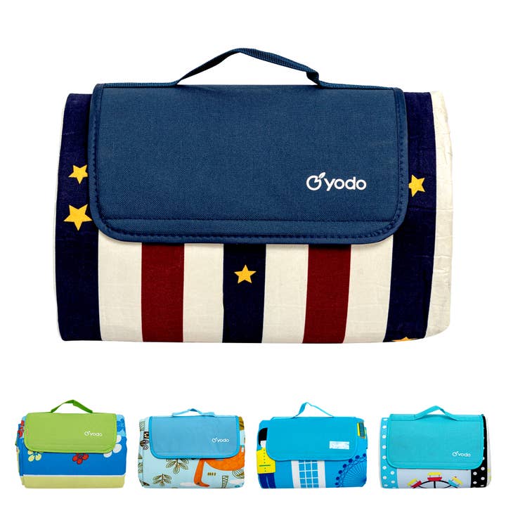 79“ x 79” Picnic Blanket Outdoor Set of 6 for wholesale by Ray Star