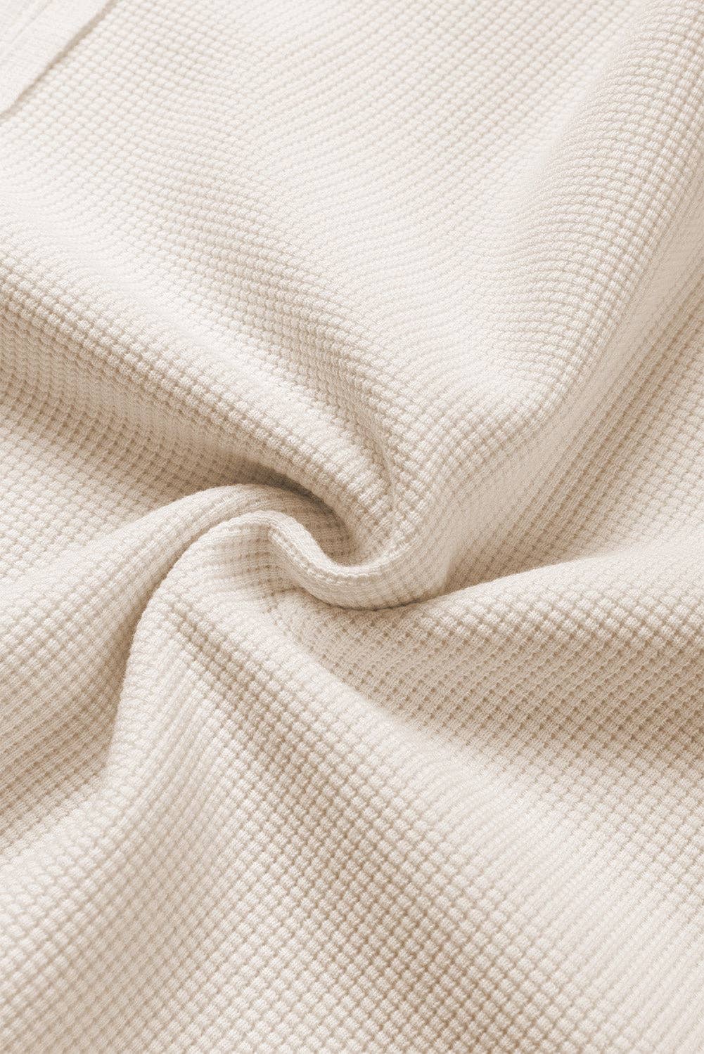 PRETTY BASH - Wholesale Knit Top - Women's - Waffle knit Bishop Sleeve Side Split Top13