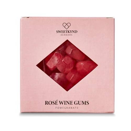 Granatapfel-Roséweingummi, Bio für den Großhandel von Sweetkynd